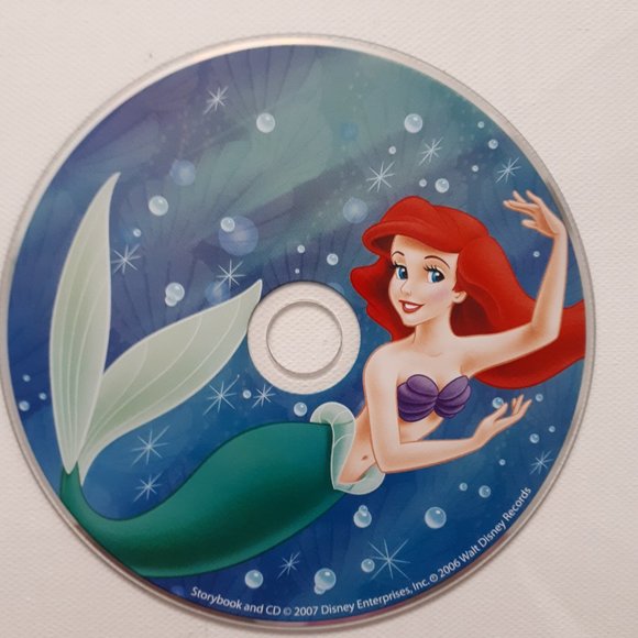 The Little Mermaid Storybook and Audio Book CD - Picture 5 of 7